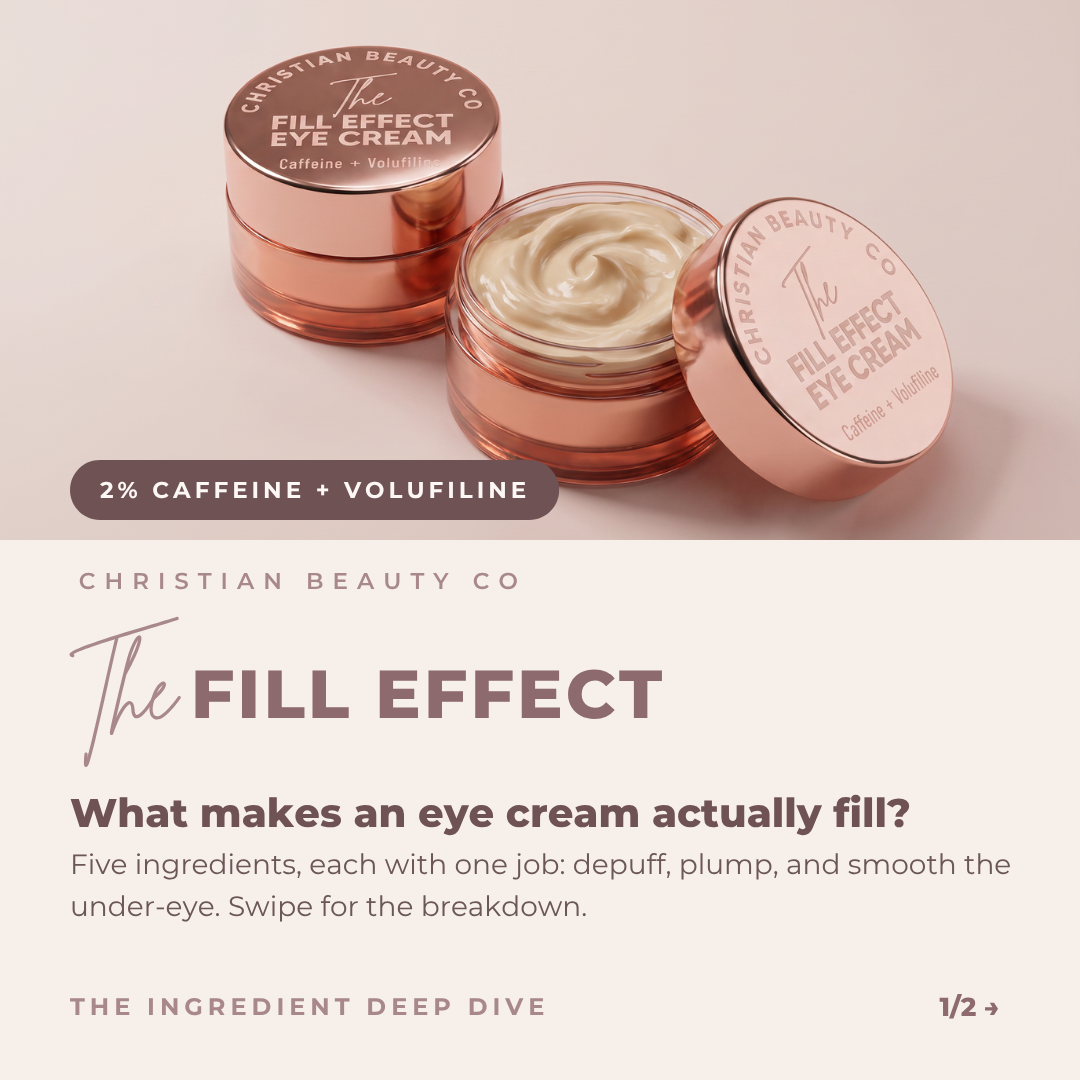 The Fill Effect Eye Cream - 2% Caffeine + Volufiline