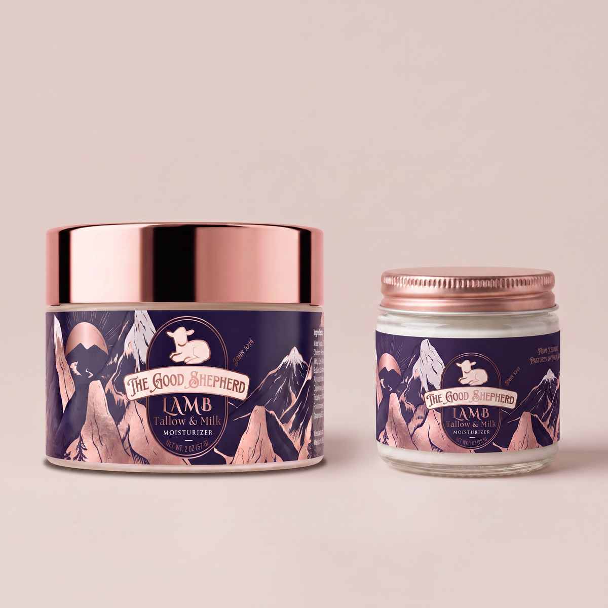 The Good Shepherd - Lamb Tallow & Milk Moisturizer