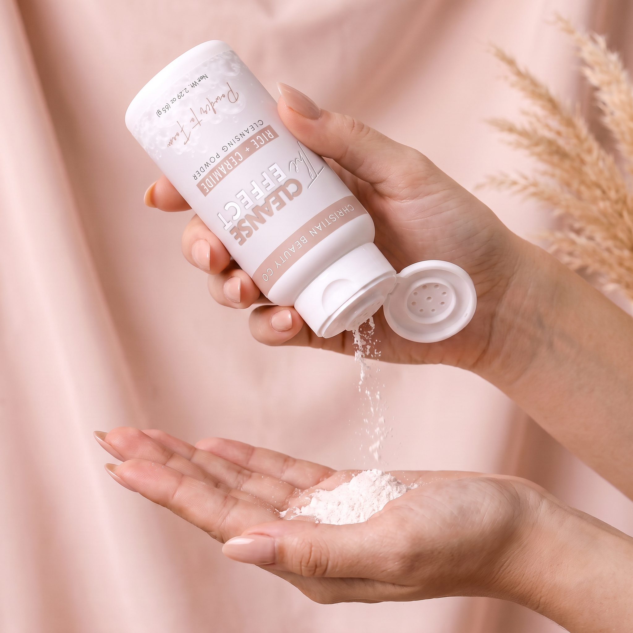 Rice Ceramide Cleansing Powder - The Cleanse Effect  2.29 oz (65g)
