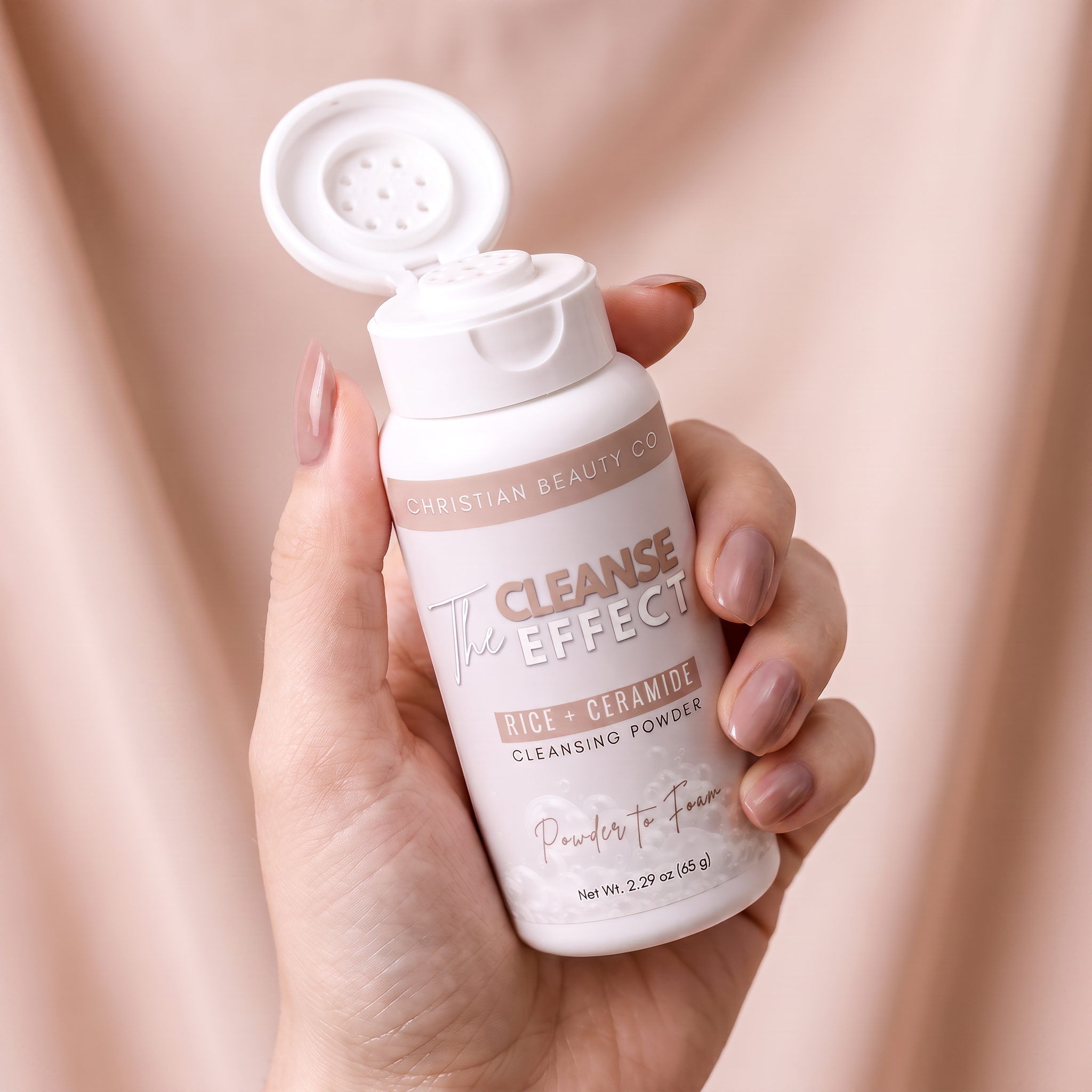 Rice Ceramide Cleansing Powder - The Cleanse Effect  2.29 oz (65g)