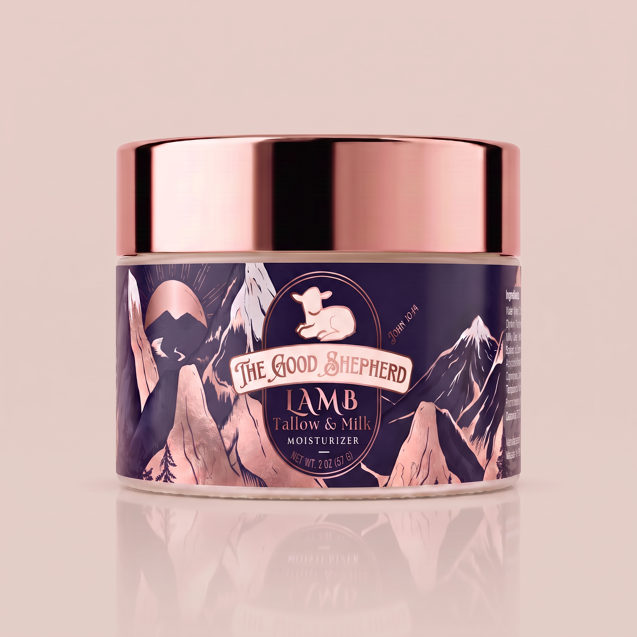 The Good Shepherd - Lamb Tallow & Milk Moisturizer PRE-ORDER